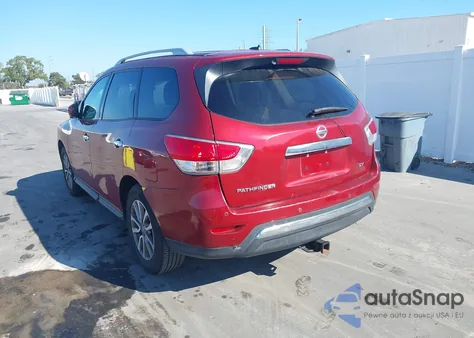 2014 Nissan Pathfinder Sv z USA, uszkodzony, nr VIN 5N1AR2MN7EC649811